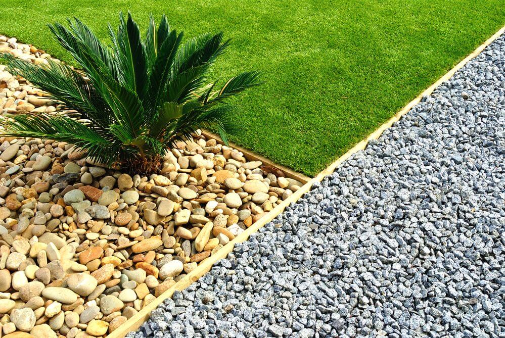 ¿Cómo colocar piedras en el jardín?