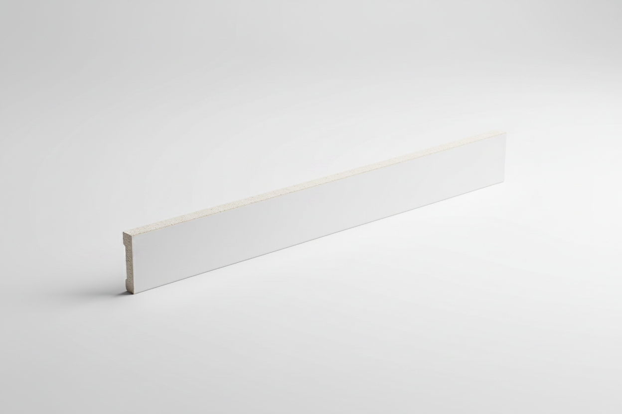 Rodapié Porcelánico Blanco Mate: el remate perfecto para tu suelo