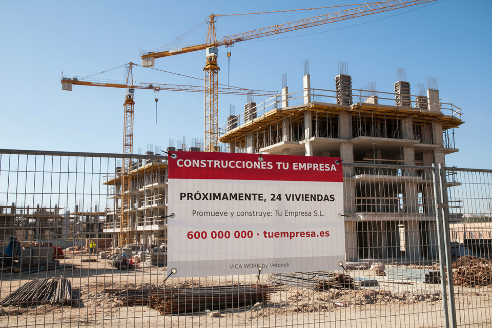 La valla de tu obra ya está pagada. ¿Por qué no está trabajando para ti?