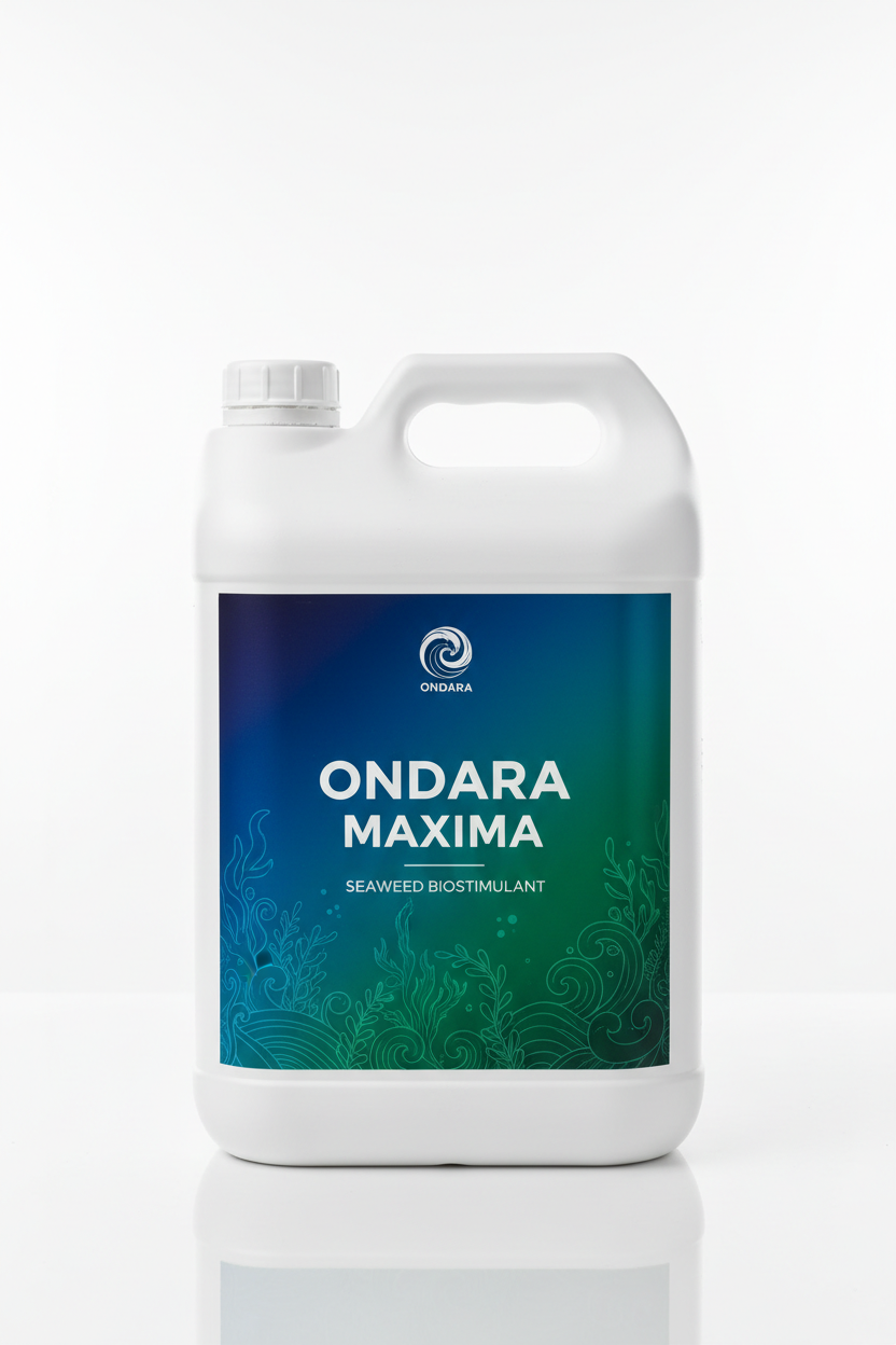 Bioestimulante de algas marinas Ondara Maxima en garrafa de 5 litros