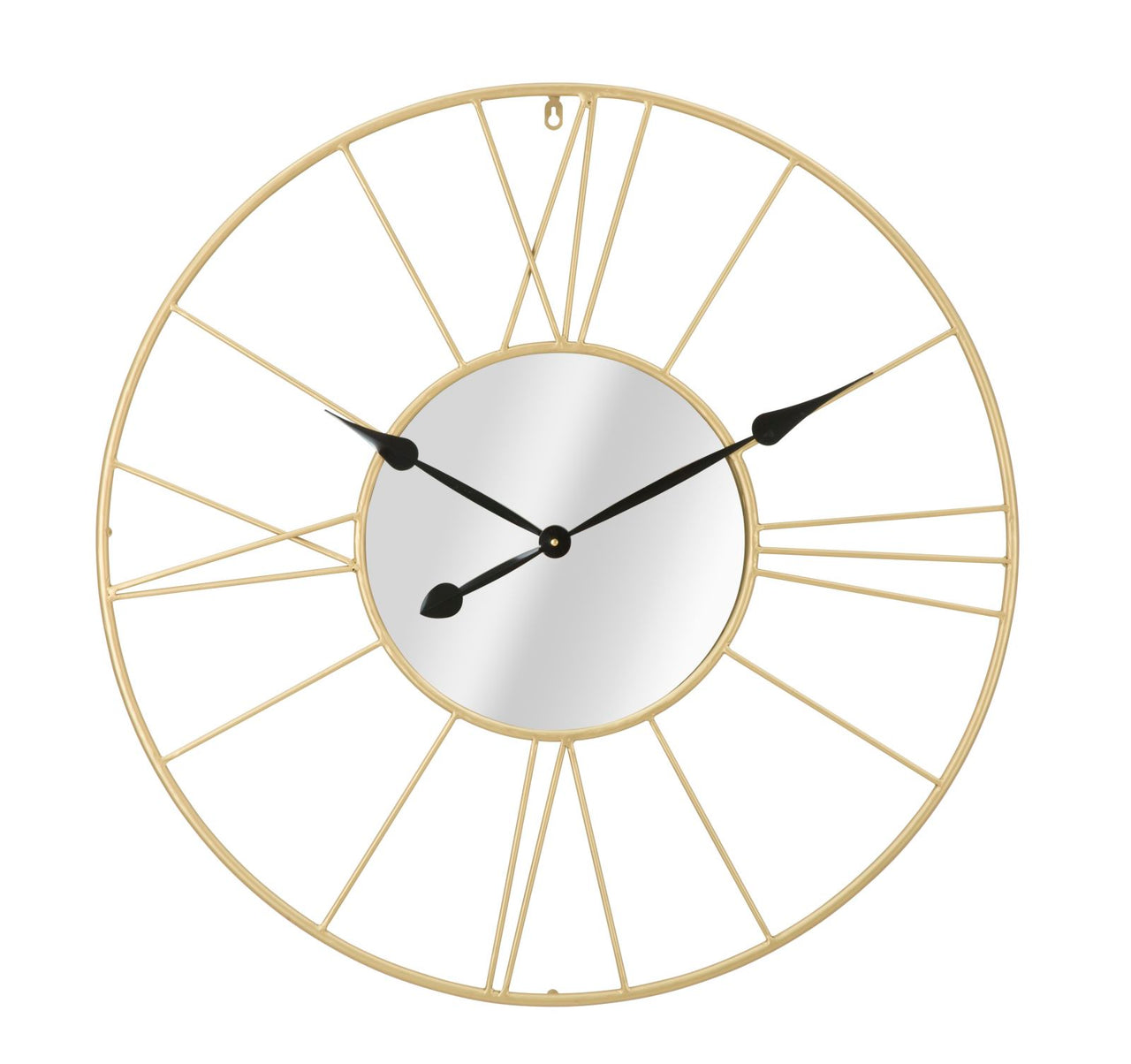 Reloj de pared con espejo glam stick cm ø 80x6