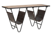  mesa con revistero cm 120x43x62,5