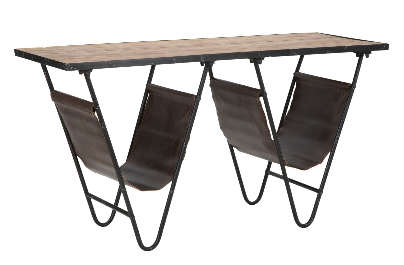  mesa con revistero cm 120x43x62,5