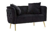 Sofá bucarest negro cm 127x74x71
