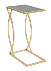 Mesa sofá glam cm 45,5x25,5x60