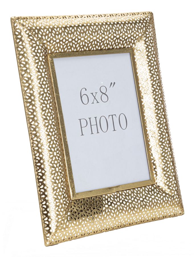 Marco de fotos glam agujeros cm 25x12x31 (medidas interiores cm 15x20) 