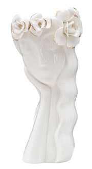 Florero mujer linda cm 14,8x13x29 