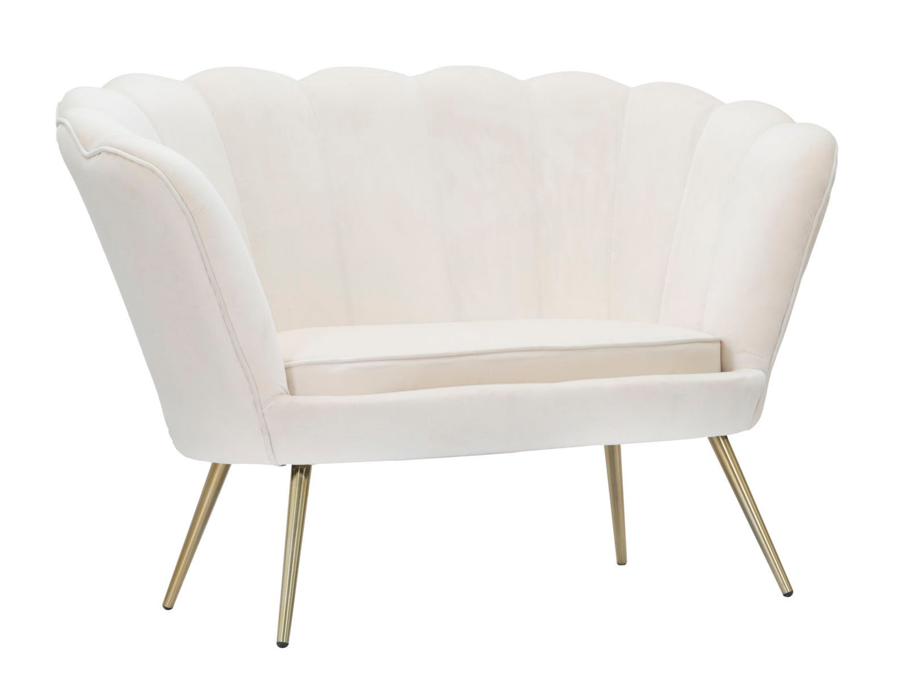 Sofá viena crema cm 130x74x84