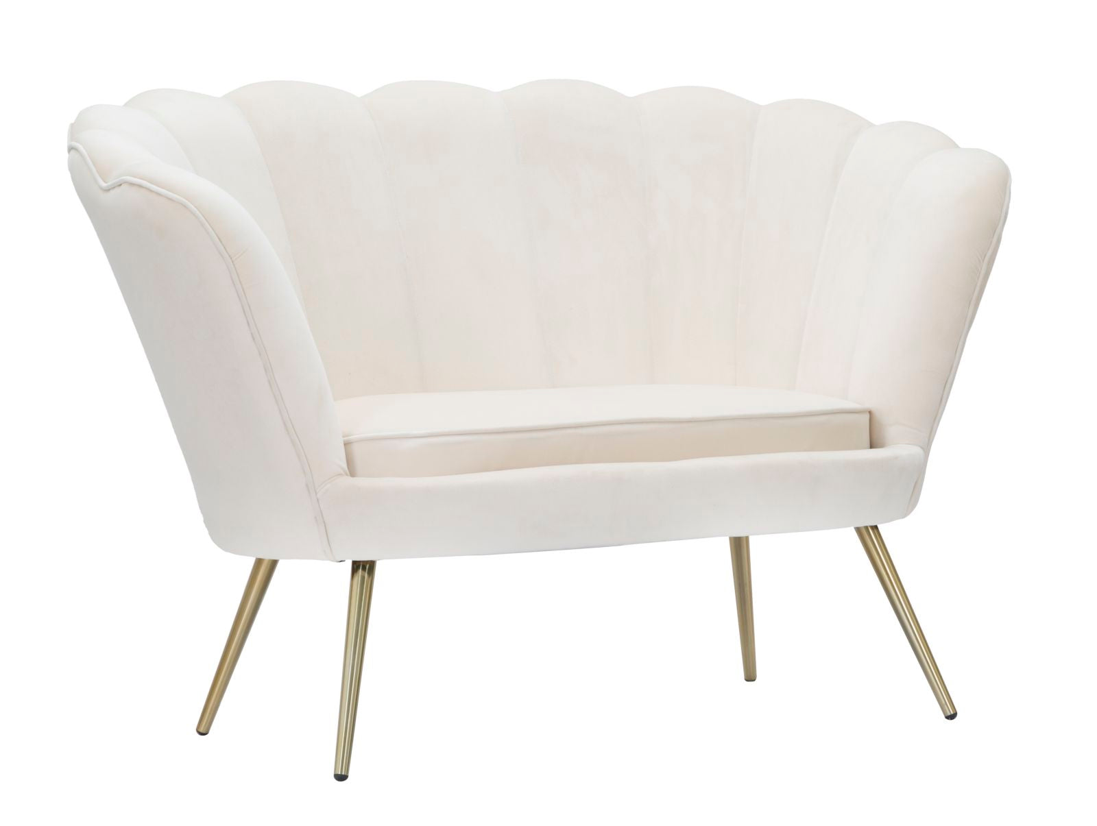 Sofá viena crema cm 130x74x84