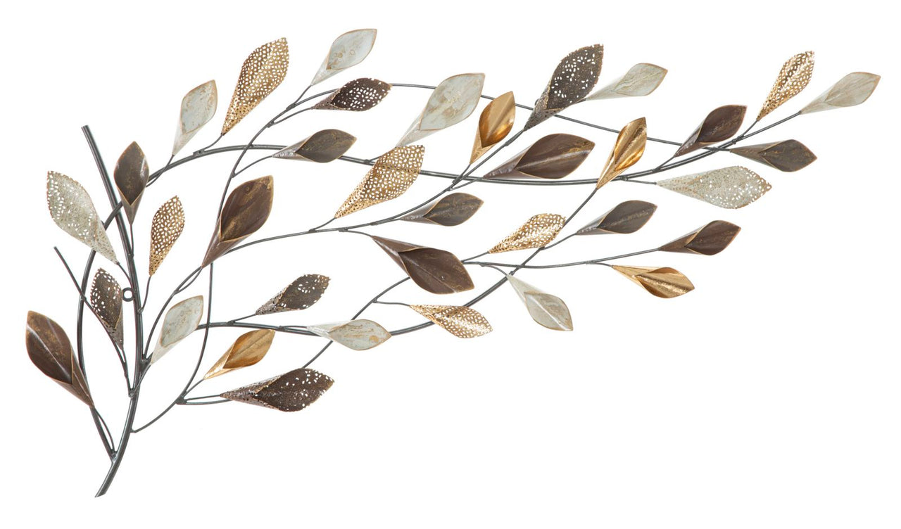 Panel de pared de hierro ramo cm 115,5x6x65