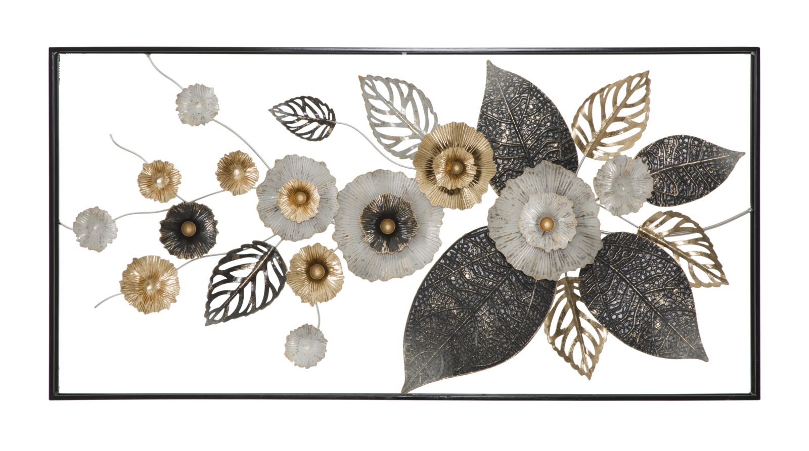 Marco de panel de hierro de pared plus cm 120x7x59