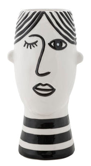 Cara del jarrón cm 13,2x11,8x26,3 