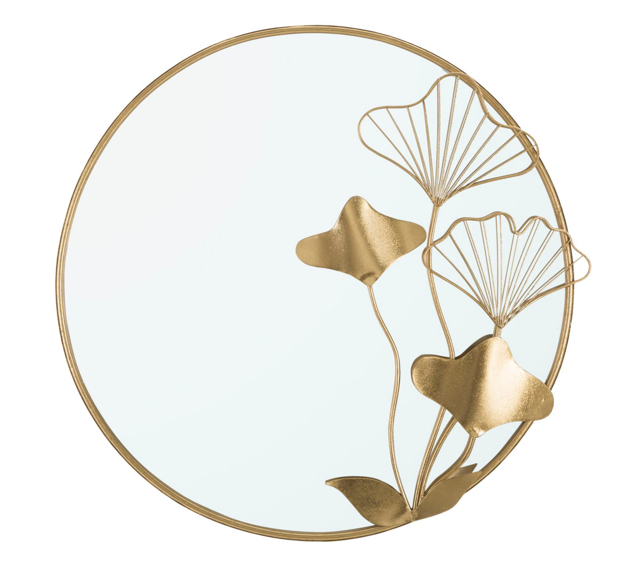 Espejo de pared con flor cm 75x3,5x72