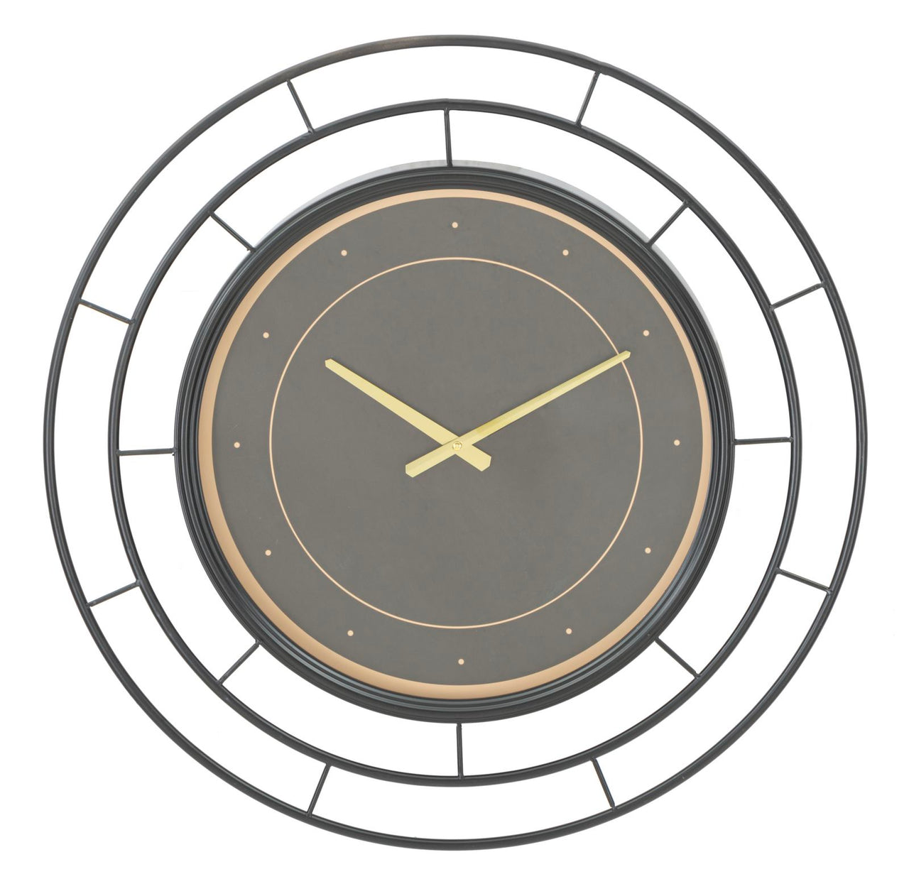 Reloj de pared fashion oscuro cm ø 70x5,5