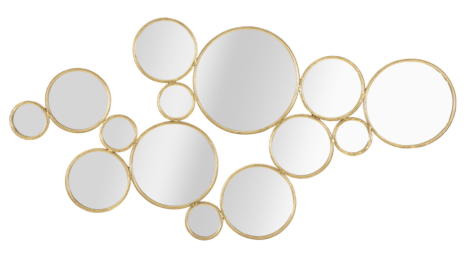 Panel de pared con espejos cm 100x2,3x51,5