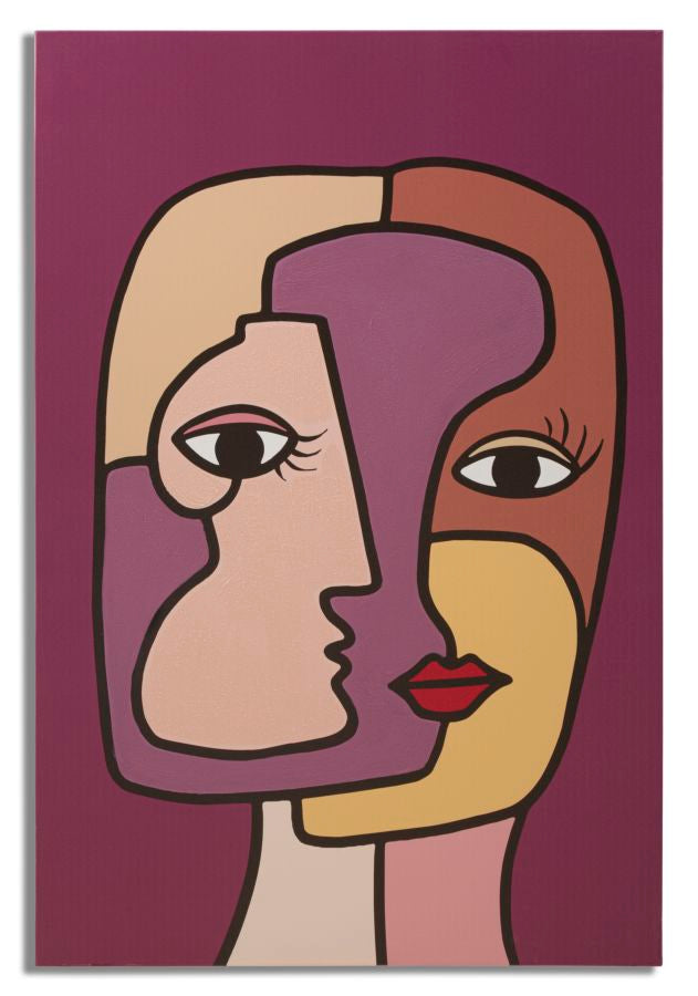 Impresión/pintura de pared cara nueva -a- cm 60x3x90