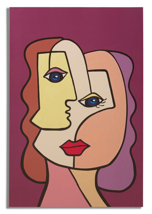 Impresión/pintura de pared cara nueva -b- cm 60x3x90