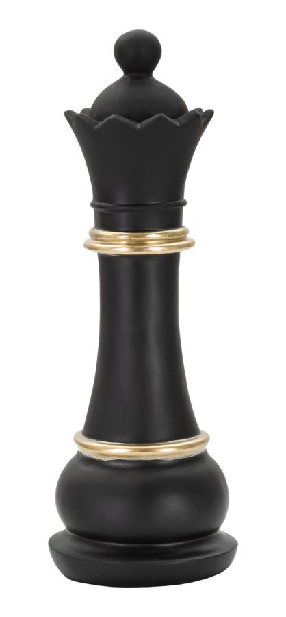Reina negro y oro cm ø 9x25,5 Vetonek