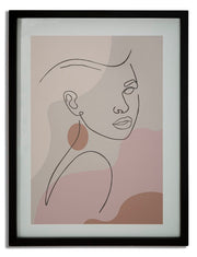 Sello con cara de marco -c- cm 35x2x47