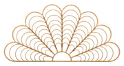 Panel de pared de hierro panamá cm 160x2x80cm