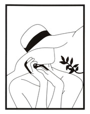 Panel de pared de hierro elegante -b- cm 60x1x80