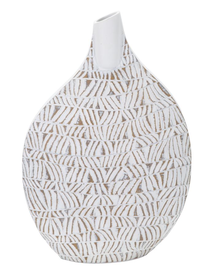 Florero poliresina nairobi cm 30,5x11,5x46,5
