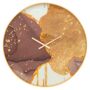 Reloj de pared cristal glody cm ø 80x5