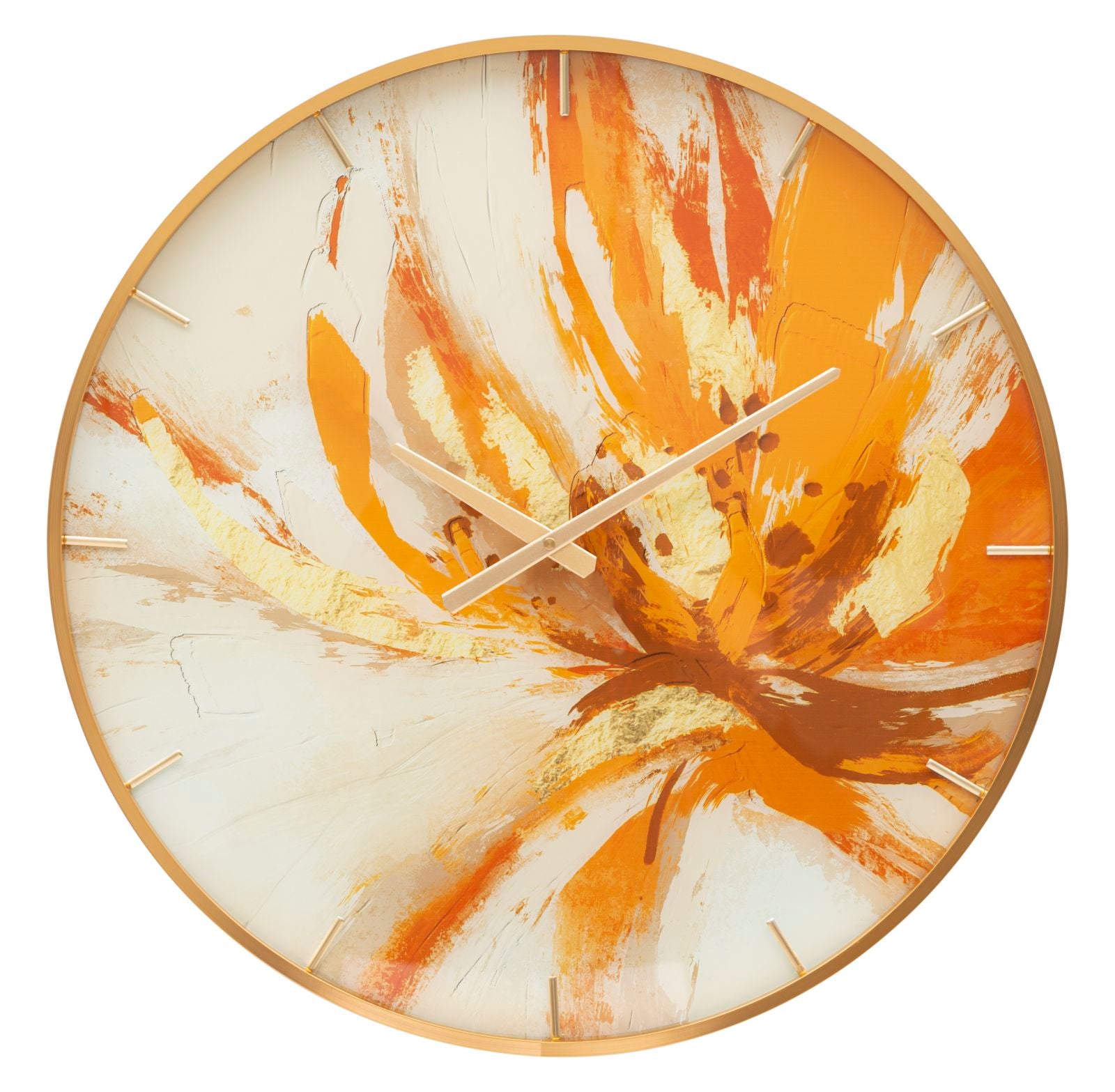 Reloj de pared de cristal superior cm ø 60x5