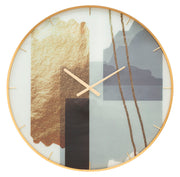 Reloj de pared motivo cristal cm ø 80x5