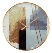 Reloj de pared motivo cristal cm ø 60x5