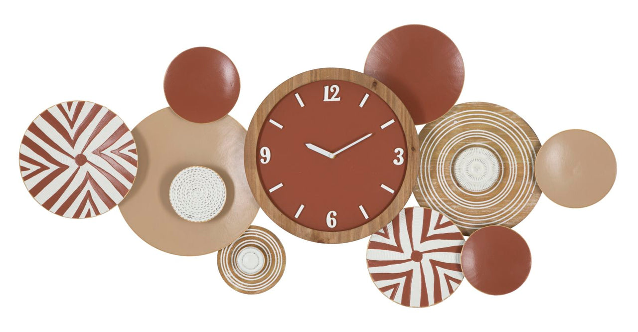 Reloj de pared étnico cm 127,6x7,6x61