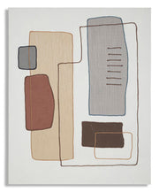 Pintura mural hecha a mano -b- cm 80x2,8x100