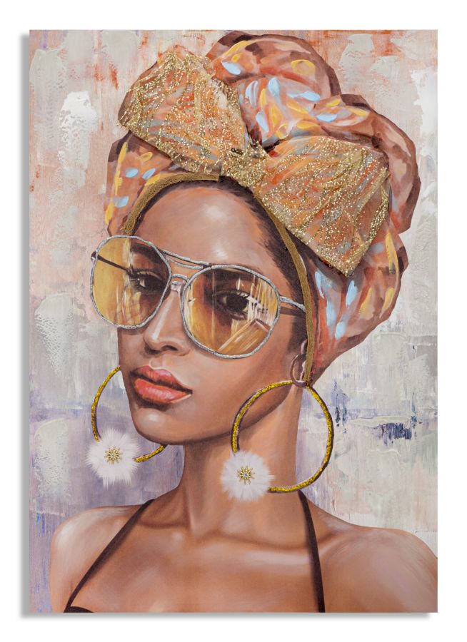 Cuadro mural hecho a manojennifer -b- cm 70x3x100