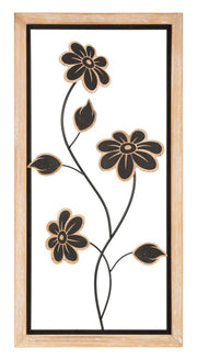 Panel de pared hierro/madera girish -b- cm 30x2,5x60