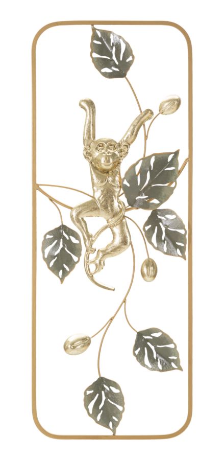 Panel de pared de hierro mono cm 28,6x3,8x74,3