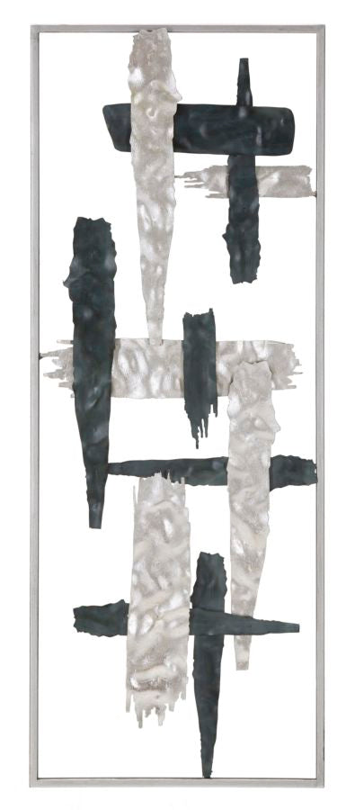 Panel de pared de hierro nuevo arte cm 28,6x2,5x74,3