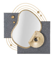 Espejo de pared arte cm 80x7x72,4