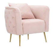 Sillón bucarest rosa cm 76x74x73