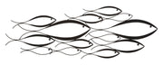 Panel de pared pescado cm 100x1x35


