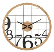 Números de reloj de pared cm ø 60x2,5