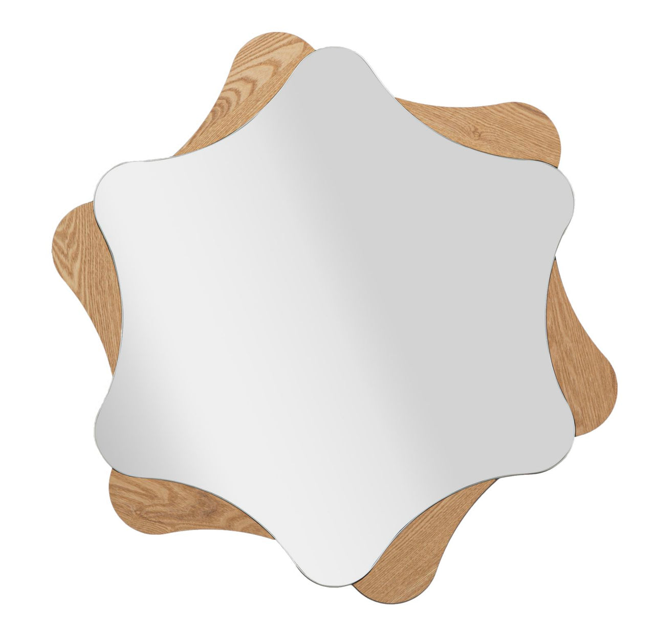 Espejo de pared estrella cm ø 80x1
