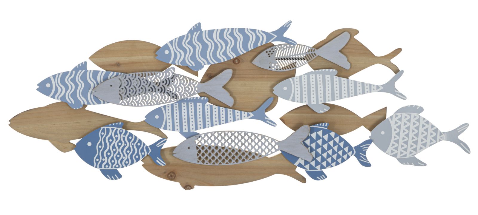 Panel de pared pez mar cm 91x3x33,5