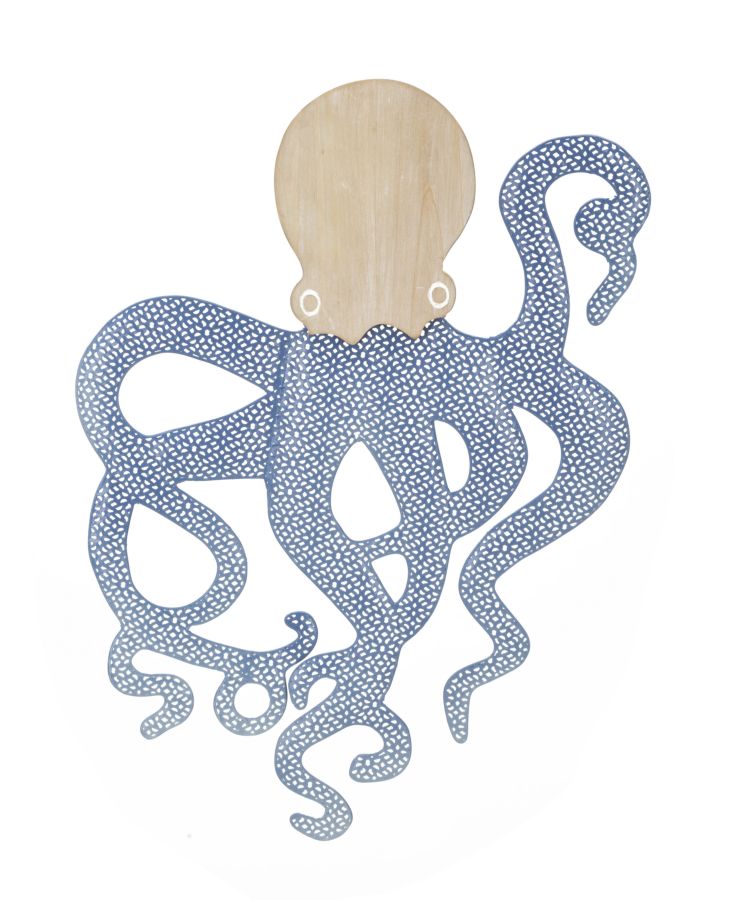 Panel de pared pulpo cm 41x1,5x57
