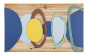 Panel de pared color madera cm 80x2,5x50