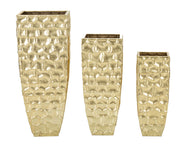 Juego de porta jarrones glody 3 piezas cm 38x38x94-30,5x30,5x76-
23x23x63