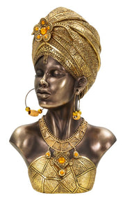 Estatua de mumbasa cm 21x15x34