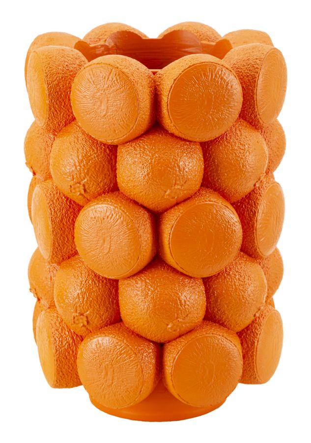 Florero naranja cm ø 19x28