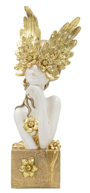 Estatua minerva cm 20x17x50