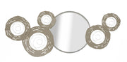 Panel de hierro de pared hop con espejo cm 106x3,8x48
