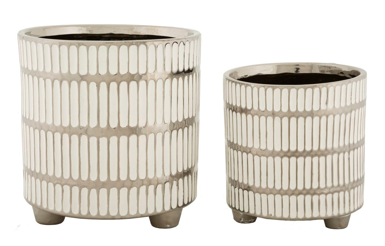 Juego de soportes para jarrones ray 2 piezas cm ø 22,5x24-18x19